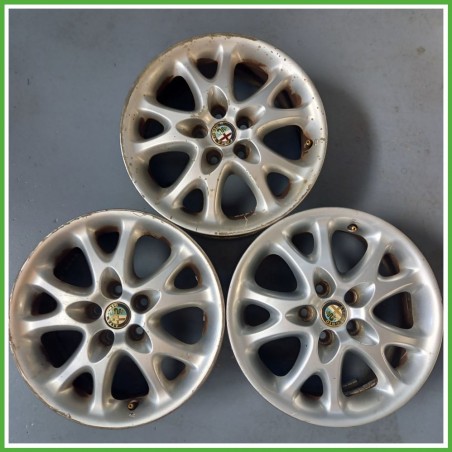 Cerchio Singolo in Lega ALFA ROMEO 147 (W8) (dal 10/2004 al 07/2011) 15 pollici 15" 6.5J 5x98 ET 41.5 originale usato al pz