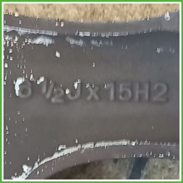 Cerchio Singolo in Lega ALFA ROMEO 147 (W8) (dal 10/2004 al 07/2011) 15 pollici 15" 6.5J 5x98 ET 41.5 originale usato al pz