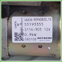 Motorino Avviamento HITACHI S114.905 FIAT 500 3P 55193355