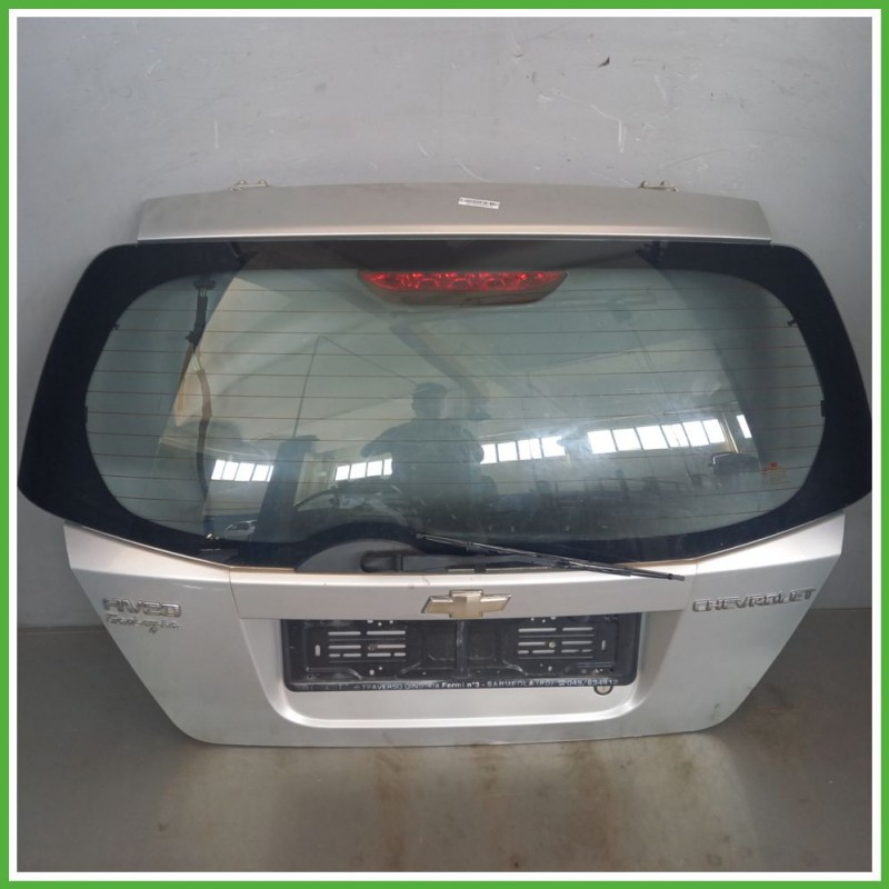 Portellone Bagagliaio Cofano Baule Posteriore CHEVROLET (DAEWOO) AVEO T250 2008 2012 GRIGIO Berlina Originale Usato