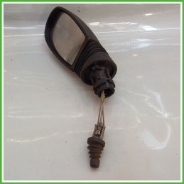 Specchio Specchietto Retrovisore Sinistro SX GOFFRATO FIAT PUNTO 1N/1P 1999 2005 MAGNETI MARELLI Originale Usato