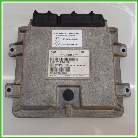 Centralina Motore Iniezione GAS METATRON 4100120 FIAT PUNTO CLASSIC 2U 1.2 44kw 55204807 2007 2011