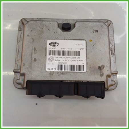 Centralina Motore Iniezione ECU MAGNETI MARELLI IAW4AF.SP FIAT PANDA 2Q 1.2 44kw 55196261 2003 2010