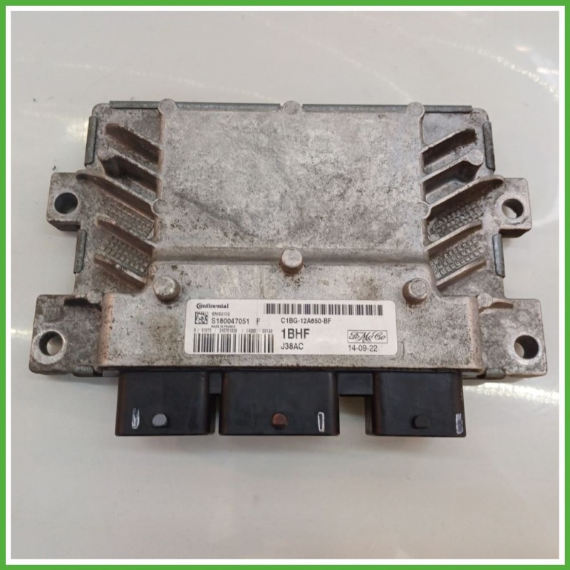 Centralina Motore Iniezione ECU CONTINENTAL S180047051F FORD FIESTA CCN 1.4 71kw 1543041 2012 2015