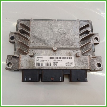 Centralina Motore Iniezione ECU CONTINENTAL S180047051F FORD FIESTA CCN 1.4 71kw 1543041 2012 2015