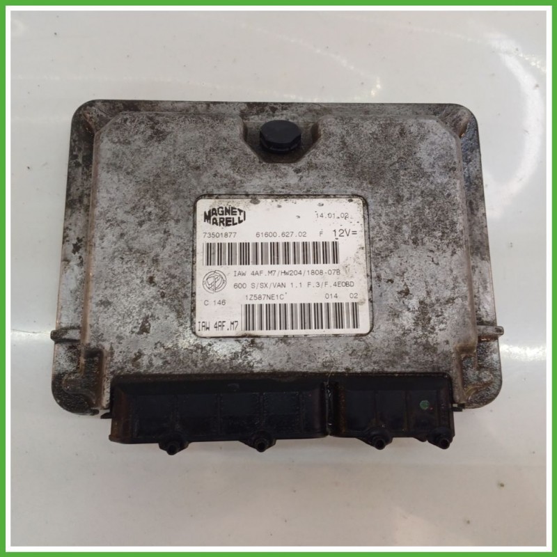 Centralina Motore Iniezione ECU MAGNETI MARELLI IAW4AF.M7 FIAT SEICENTO 1E 1.1 40kw 73501877 1998 2005
