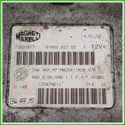 Centralina Motore Iniezione ECU MAGNETI MARELLI IAW4AF.M7 FIAT SEICENTO 1E 1.1 40kw 73501877 1998 2005