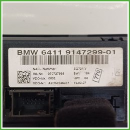 Comandi Clima AC Riscaldamento Condizionatore VDO A2C53246367 BMW Serie 1 E81/E87 64119199260 2007 2012