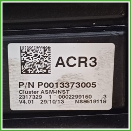 Quadro strumenti contachilometri tachimetro JOHNSON CONTROLS 2317329 OPEL CORSA S07 1.2 13372993