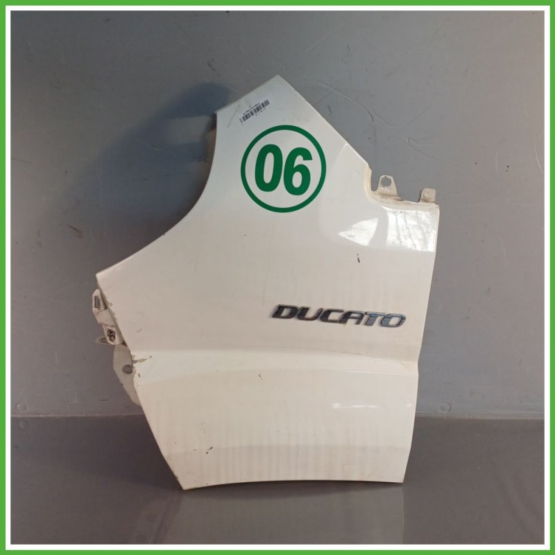 Parafango Anteriore Sinistra SX FIAT DUCATO 2J 0 2006 2012 BIANCO Originale Usato