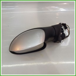 Specchio Specchietto Retrovisore Sinistro SX GRIGIO CITROEN C3 2a Serie 2005 2010 SCHEFENACKER Originale Usato