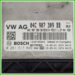 Centralina Motore Iniezione ECU BOSCH 0261S17849 VOLKSWAGEN T-CROSS 1.0 Twin Spark 70kw 04C907309BB 2019