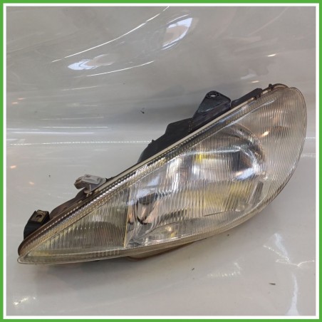 Faro Fanale Proiettore Anteriore Sinistro SX VALEO PEUGEOT 206 620863 Usato