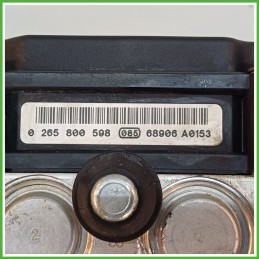Centralina ABS Modulo Pompa BOSCH 0265800598 71746430 FIAT GRANDE PUNTO 2Y Originale Usato