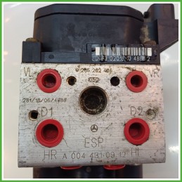 Centralina ABS Modulo Pompa BOSCH 0265202461 A0034317512 MERCEDES-BENZ Classe A W168 Originale Usato
