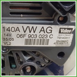 Alternatore VALEO TG14C011 VOLKSWAGEN GOLF 1K 06F903023F