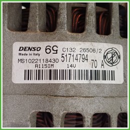 Alternatore DENSO MS1022118430 FIAT GRANDE PUNTO 2Y 51714794