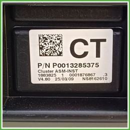 Quadro strumenti contachilometri tachimetro JOHNSON CONTROLS NS8162610 OPEL CORSA S07 1.2 16V 13252129