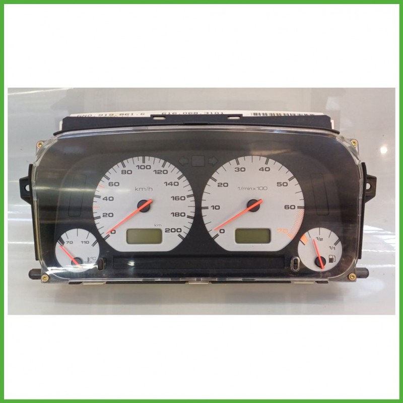 Quadro strumenti contachilometri tachimetro MOTOMETER 616.068.3101 VOLKSWAGEN POLO 3a Serie 1.0 6N0919860MX