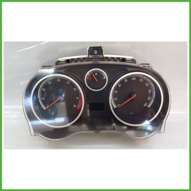Quadro strumenti contachilometri tachimetro JOHNSON CONTROLS NS8225863 OPEL CORSA S07 1.2 16V 13252129