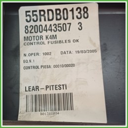 Body Computer Centralina Modulo BCM BSI RENAULT LAGUNA 2a Serie 1.6 16V 8200443507 2005 2007