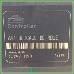 Centralina ABS Modulo Pompa ATE 10.0948-1105.3 454143 PEUGEOT 206 Originale Usato