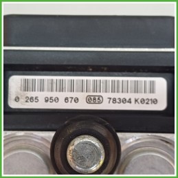 Centralina ABS Modulo Pompa BOSCH 0265950670 71751083 FIAT BRAVO 3L Originale Usato