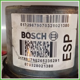 Centralina ABS Modulo Pompa BOSCH 0265950670 71751083 FIAT BRAVO 3L Originale Usato