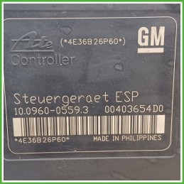 Centralina ABS Modulo Pompa ATE 10.0960-0559.3 93191515 OPEL ZAFIRA A05 Originale Usato