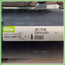 Motorino Avviamento VALEO D6RA293 OPEL ASTRA A04 55576980