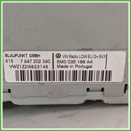 Autoradio VOLKSWAGEN POLO 6R 1.4 5M0035186J 2009 2012 BLAUPUNKT 7647202360