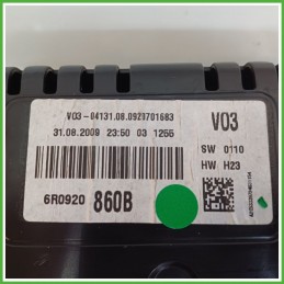 Quadro strumenti contachilometri tachimetro VDO A2C53364265 VOLKSWAGEN POLO 6R 1.4 6R0920860D