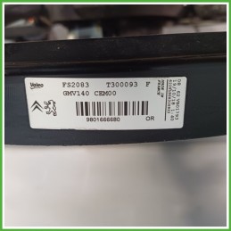 Elettroventola Radiatore Motore VALEO FS2083 PEUGEOT 2008 9801666680 YH01 2016 2017