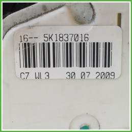 Serratura Anteriore Destro DX VOLKSWAGEN POLO 6R 1.4 5K1837016H 2009 2012 MERITOR