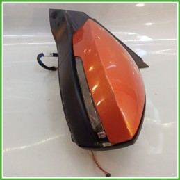 Specchio Specchietto Retrovisore Sinistro SX ARANCIO VOLKSWAGEN T-CROSS 2019 SMR Originale Usato