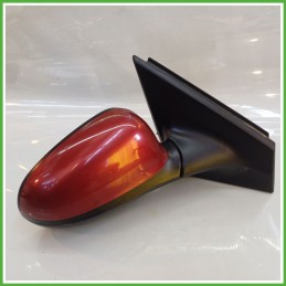 Specchio Specchietto Retrovisore Destro DX ROSSO FIAT BRAVO 3L 2007 2010 FICOSA FICOMIRRORS Originale Usato