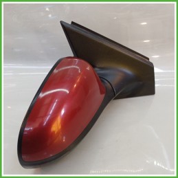 Specchio Specchietto Retrovisore Destro DX ROSSO FIAT BRAVO 3L 2007 2010 FICOSA FICOMIRRORS Originale Usato