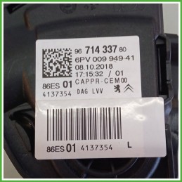 Pedale Pedaliera PEUGEOT 2008 1601CW 2016 2017 HELLA 6PV009949-41