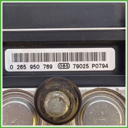 Centralina ABS Modulo Pompa BOSCH 0265950769 71746430 FIAT GRANDE PUNTO 2Y Originale Usato