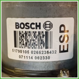 Centralina ABS Modulo Pompa BOSCH 0265950769 71746430 FIAT GRANDE PUNTO 2Y Originale Usato