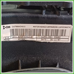 Airbag Guidatore Sinistro SX FIAT GRANDE PUNTO 2Y 1.3 MJT 735460621 2005 2008 DM DALPHIMETAL CA700434XX