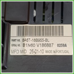 Display Indicatore Multifunzionale FORD FIESTA CB1 1.4 16V 1693492 2008 2013 FOMOCO 8A6T-18B955-BL