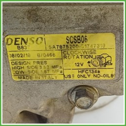 Compressore Clima AC Aria Condizionata DENSO SCSB06 FIAT PANDA 2Q 71797201