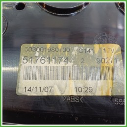 Quadro strumenti contachilometri tachimetro VEGLIA BORLETTI 503001980100 FIAT BRAVO 3L 1.6 51761174