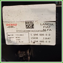 Scatola Evaporatore Ventilatore Climatizzatore DENSO LANCIA YPSILON TK 1.2 735650761 2011 2016