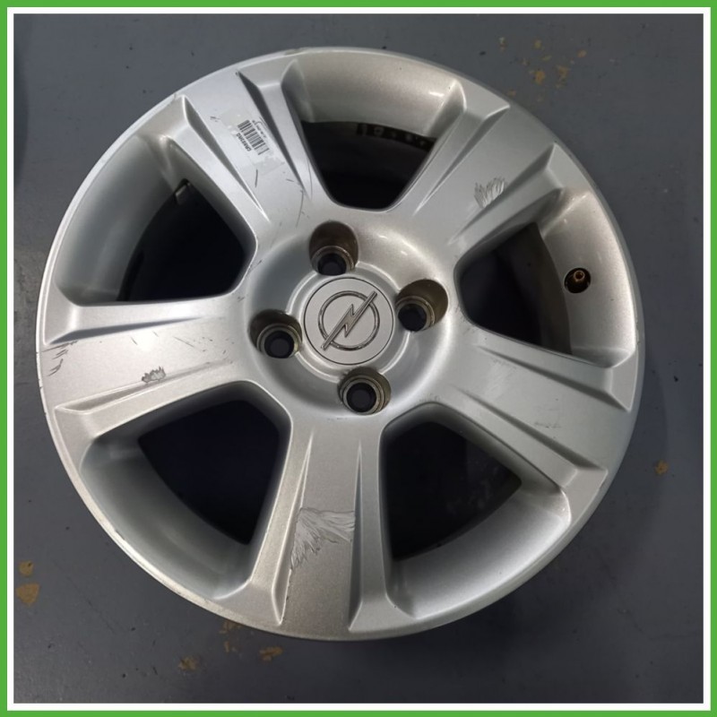 Cerchio Singolo in Lega OPEL MERIVA (X03) (dal 03/2003 al 12/2010) 15 pollici 15" 6.0J 4x100 ET 43 originale usato al pz