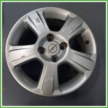 Cerchio Singolo in Lega OPEL MERIVA (X03) (dal 03/2003 al 12/2010) 15 pollici 15" 6.0J 4x100 ET 43 originale usato al pz