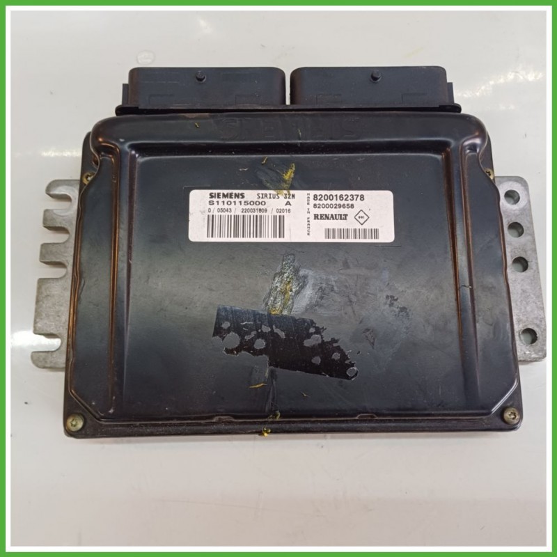Centralina Motore Iniezione ECU SIEMENS S110115000 RENAULT CLIO 2a Serie 1.2 43kw 8200162378 2001 2010