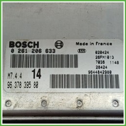 Centralina Motore Iniezione ECU BOSCH 0261206633 CITROEN XSARA PICASSO 1.6 70kw 194075 1999 2010