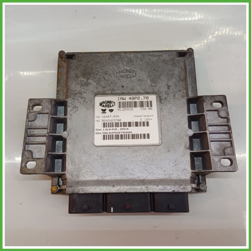 Centralina Motore Iniezione ECU MAGNETI MARELLI IAW48P2.70 PEUGEOT 206 1.1 44kw 1929QN 1998 2009